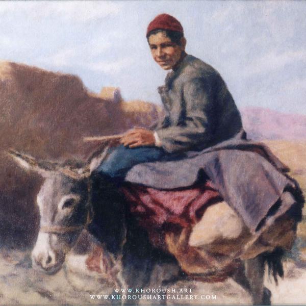 Rustic Donkey Rider