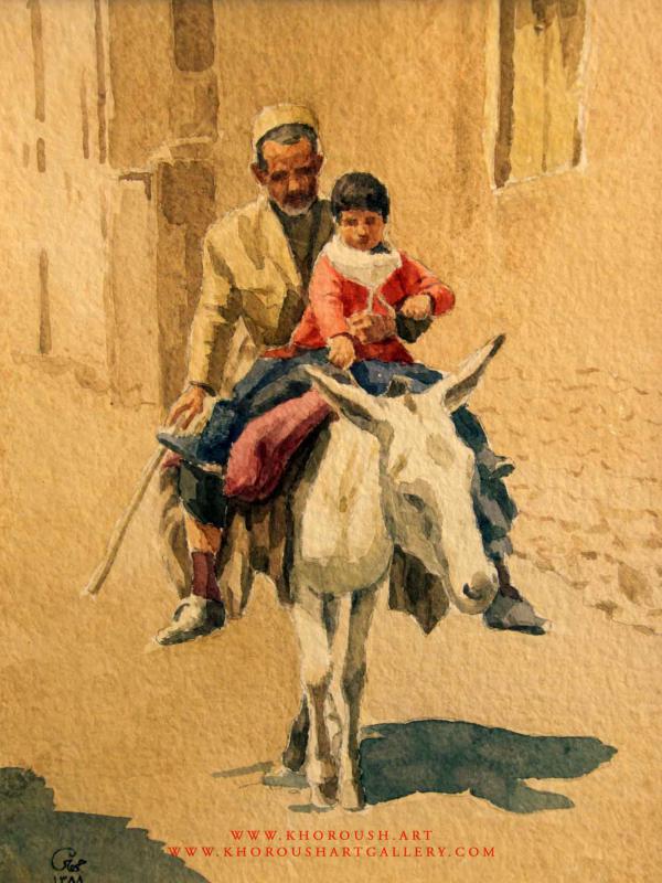 Rustic Donkey riders